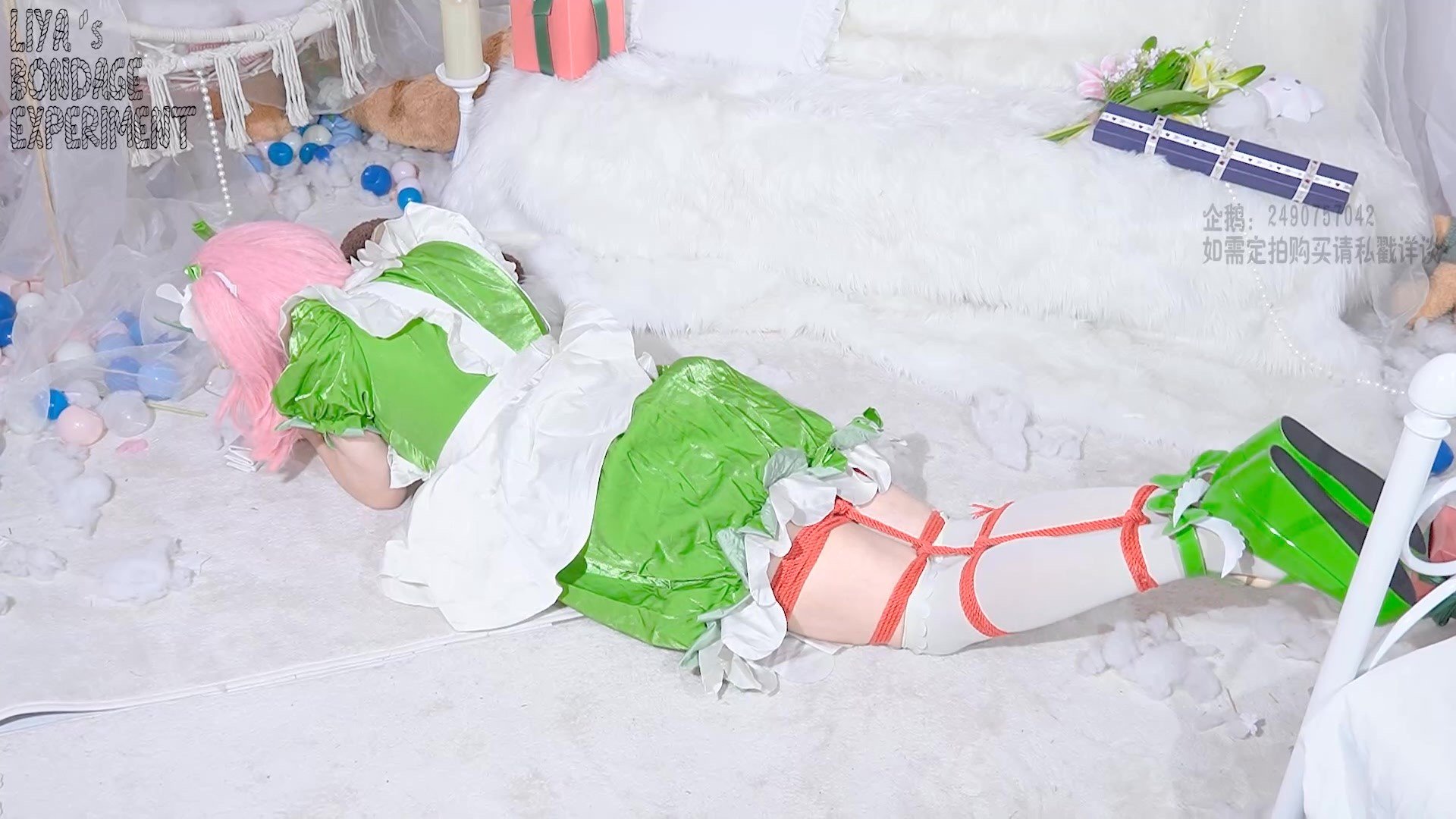 Featured image of post 【莉雅】亚梦紧缚挣扎 cosplay、电击、紧缚、挣扎、呻吟、ZW