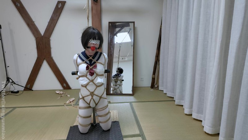 #鹿角与猫爪 《雌堕的舞蹈生Ⅳ》今天的训练任务是：钢管架折腿跪立直臂拘束，菱缚绳衣股绳，上吊前拉被迫直立挺腰，绞刑，绷带包头，塑料袋呼控，双棒夹击榨汁下载地址